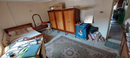 Postel nebo postele na pokoji v ubytování Ahram El mesaha