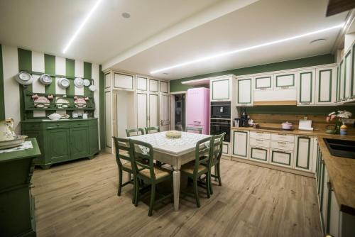 Η κουζίνα ή μικρή κουζίνα στο B&B Dolci Sogni