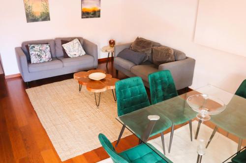 Posezení v ubytování Luxury 3-bedroom apartment at high-end Praia da Luz