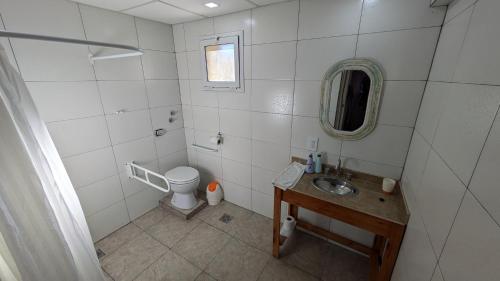 Koupelna v ubytování Tres Arroyos Suite