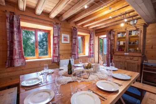 Chalet L'Orcières, Spa Privé et Charme Montagnard