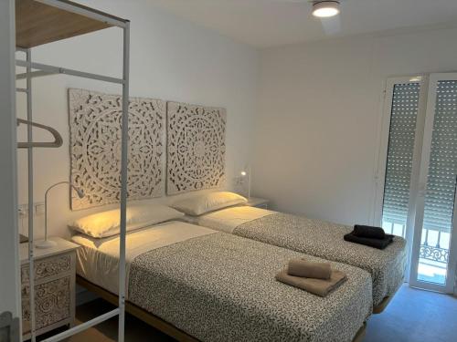 Posteľ alebo postele v izbe v ubytovaní Camping Valle Niza Playa