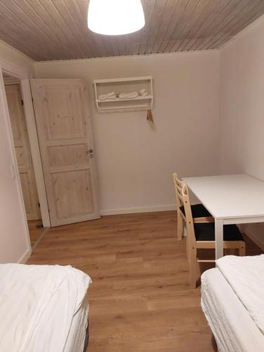 Postel nebo postele na pokoji v ubytování 55Tørring