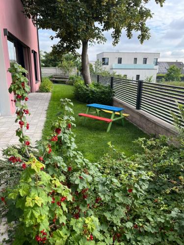 Villa Rose close to Vienna & Airportにある庭