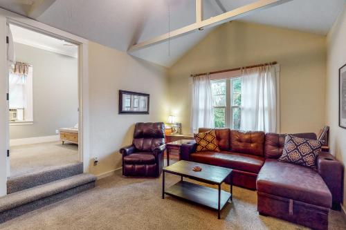 Χώρος καθιστικού στο Forbestown Carriage House