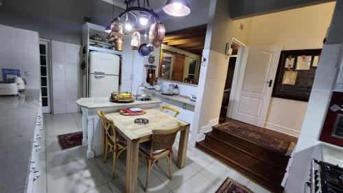Kuchyň nebo kuchyňský kout v ubytování Lemon&herb home