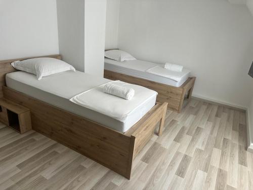 Postel nebo postele na pokoji v ubytování Gîte Belle d'Or