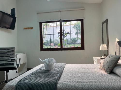 Katil atau katil-katil dalam bilik di CasaLola las lagunas
