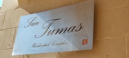a sign for a jenny jennyias restaurantennaennaenna at Spirit of Gozo unique penthouse in Xagħra