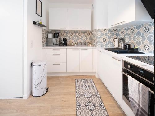 Dapur atau dapur kecil di Séjour Unique à Pierrefitte