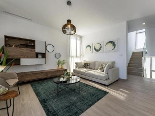 Χώρος καθιστικού στο Casa Los Belones, Villa with private pool and game room