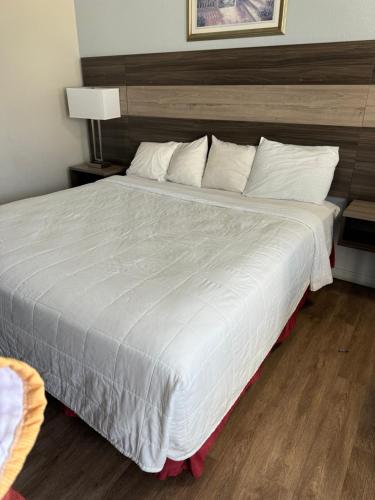 Postel nebo postele na pokoji v ubytování Ritz Motel