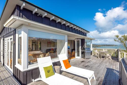 Μπαλκόνι ή βεράντα στο Pacific Views - Waiheke Island