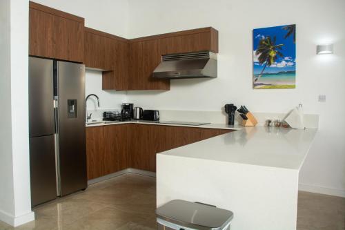 Una cocina o zona de cocina en Villa Vino Lucia