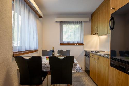 Kuchyň nebo kuchyňský kout v ubytování Haus Amici