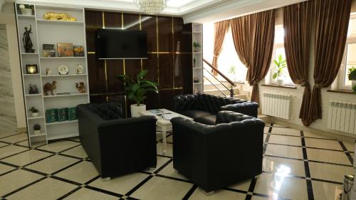 Posezení v ubytování Zarafshan Grand Hotel city