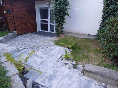 Zahrada ubytování Apartmán na Vyhlídce