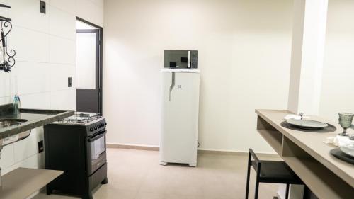 Kuchyň nebo kuchyňský kout v ubytování Jahu Center Casas