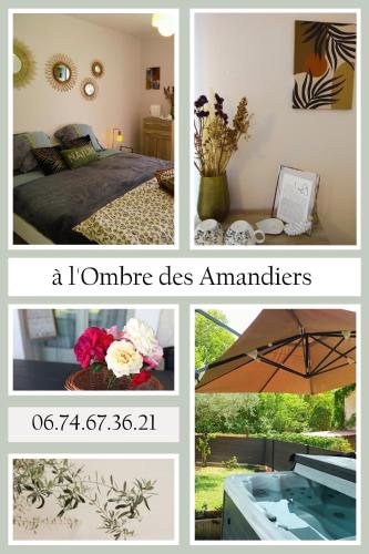 サン・マルタン・ダルデーシュにあるChambres d'hôtes & jacuzzi - A l'ombre des amandiersのギャラリーの写真