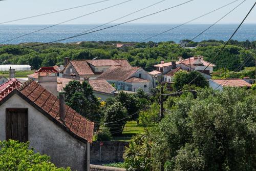 a view of a town with houses and trees at GuestReady - Esposende Dreamy Retreat in Esposende