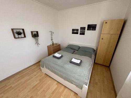 Ένα ή περισσότερα κρεβάτια σε δωμάτιο στο Cosy Family Home