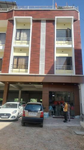 El edificio en el que está el hotel