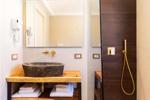Koupelna v ubytování La Jacia Hotel & Resort