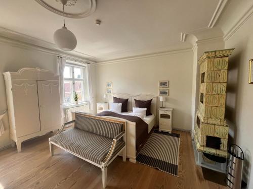 Posezení v ubytování Brødremenighedens Hotel