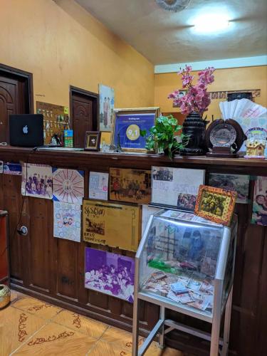 Dapur atau dapur kecil di IKI IKI Guesthouse