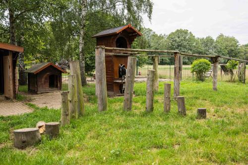 Taman di luar Ferienhof Falkenau
