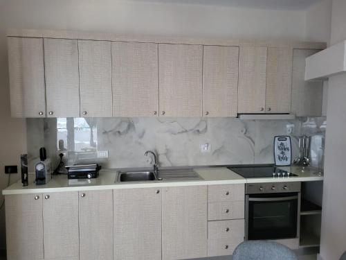Kuchyň nebo kuchyňský kout v ubytování Aron Home