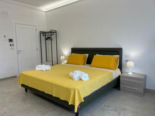 Postel nebo postele na pokoji v ubytování Mesalia Casa Vacanze