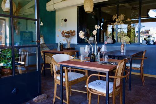 Ein Restaurant oder anderes Speiselokal in der Unterkunft Agriturismo San Martino 