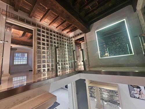 Kuchyň nebo kuchyňský kout v ubytování White Loft & spa