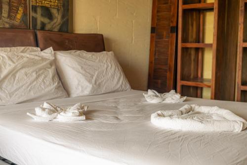 Ένα ή περισσότερα κρεβάτια σε δωμάτιο στο Tranquil 2-Bedroom Escape