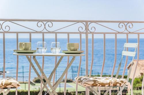 BLEU PARADIS - Studio Cosy - Vue Mer & Terrasse Romantique - Parking privé