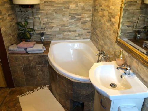 Ένα μπάνιο στο Apartmán Holany