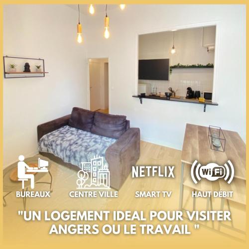 Charmant 2 chambres - Centre