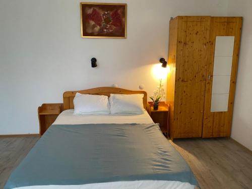 Postel nebo postele na pokoji v ubytování Travellers Rest