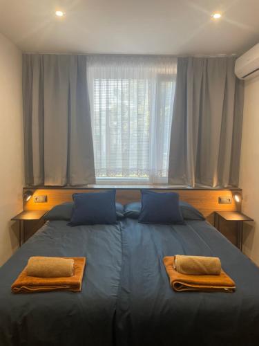 Postel nebo postele na pokoji v ubytování Apartmánový dom Ametyst