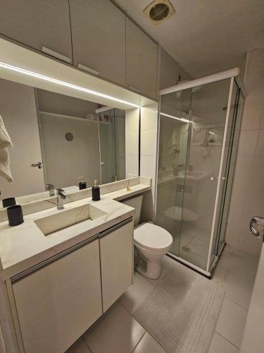 Koupelna v ubytování Apesinho Brás - Downtown Smart Living