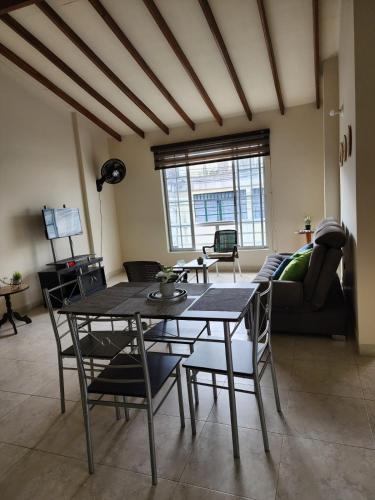 Posezení v ubytování Altos de Tambora Hermoso Apartamento Central