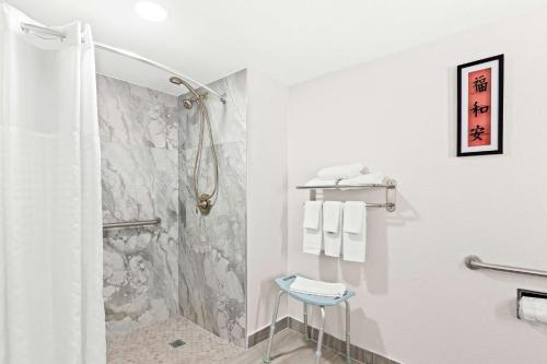 Bilik mandi di Best Western Lake Okeechobee