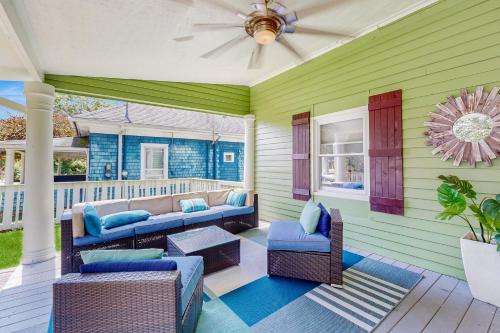 Χώρος καθιστικού στο The Lime House