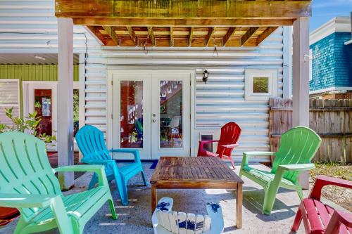 Χώρος καθιστικού στο The Lime House