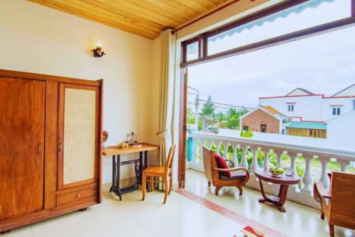 Balkón nebo terasa v ubytování Homestay Ocbien