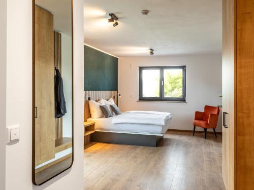 Postel nebo postele na pokoji v ubytování Hotel MY BASE