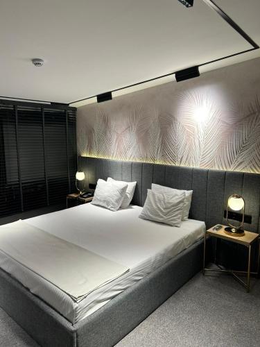 Katil atau katil-katil dalam bilik di Zeytin Hotel