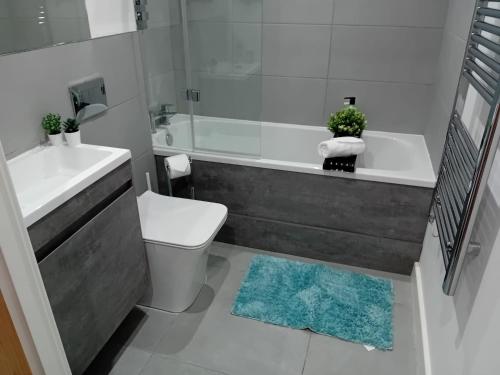 Koupelna v ubytování City Centre Apartments, Free Parking - Quality City