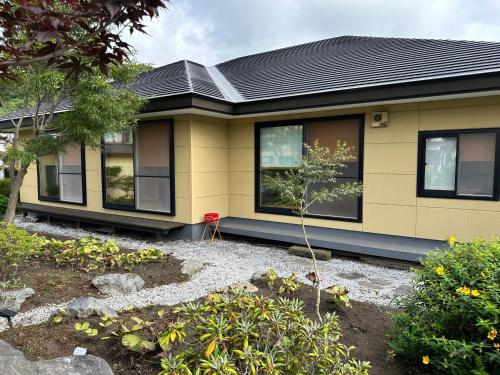 Jardín al aire libre en 洞爺 Private Inn Kazu